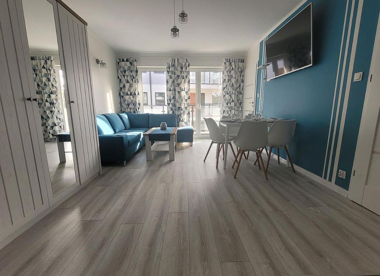 Pobierowo Baltic Apartament Turkusowy Dış mekan fotoğraf