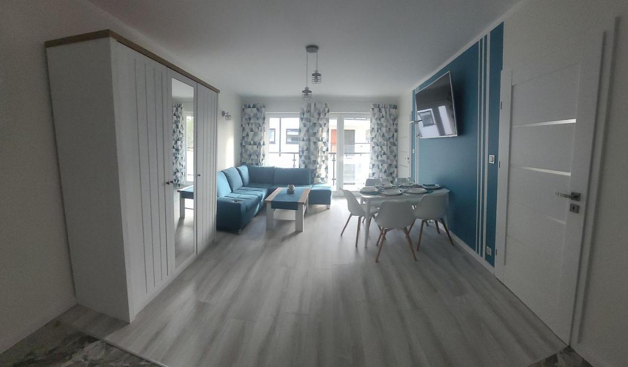 Pobierowo Baltic Apartament Turkusowy Dış mekan fotoğraf