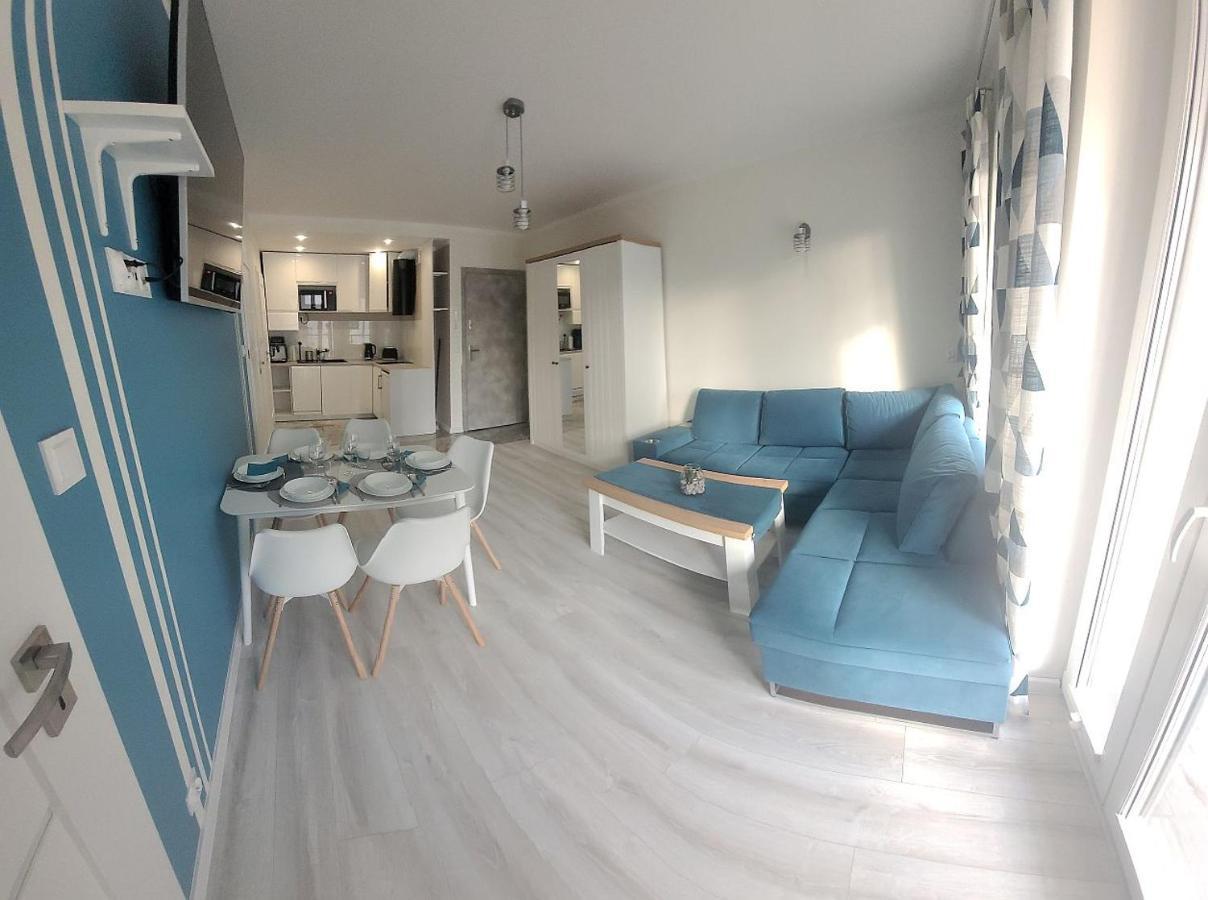 Pobierowo Baltic Apartament Turkusowy Dış mekan fotoğraf