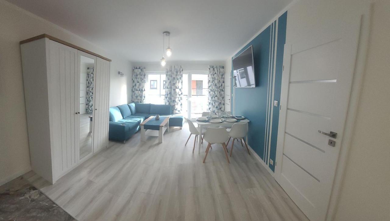 Pobierowo Baltic Apartament Turkusowy Dış mekan fotoğraf
